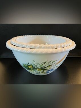 Nesting Pillivuyt Porcelain Bowl Set